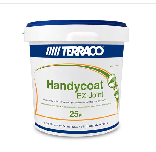 картинка Terraco Handycoat EZ-Joint 5 кг Готовая шпатлевка для заделки швов между ГКЛ от магазина Альфа Плейс