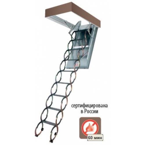 картинка Металлические термоизоляционные чердачные лестницы LSF от магазина Альфа Плейс