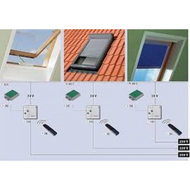 картинка Система управления окном  ZECi1+2 от магазина Альфа Плейс